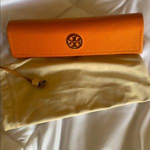 Tory Burch glasses case with bag